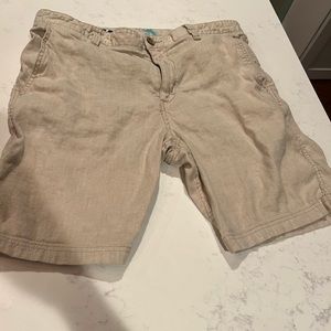 VGUC Mens Linen Tommy Bahama shorts size 36